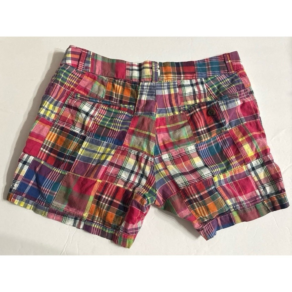 J.Crew Vintage Plaid City Fit Shorts (sz. 4) - Picture 5 of 8